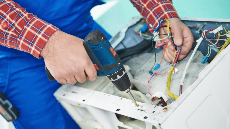 Ataşehir Şenocak Şenocak çamaşır makinesi kart tamiri – Su almama arızası orijinal parça ile giderildi. - Teknik servis örneği